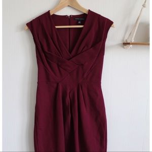 Wine/Berry Sleeveless Dress